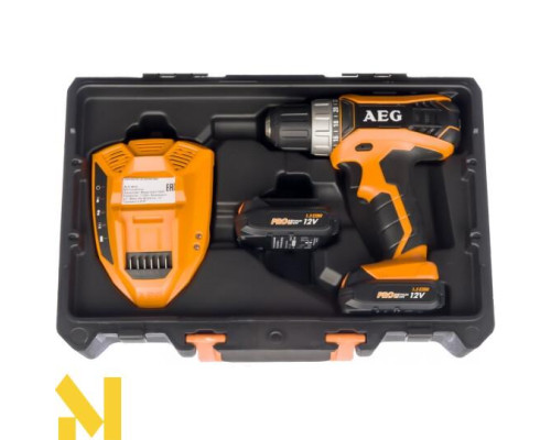 Дриль-шуруповерт акумуляторний AEG BS12G3LI-152C