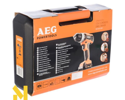 Дриль-шуруповерт акумуляторний AEG BS12G3LI-152C