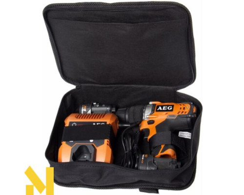 Дриль-шуруповерт акумуляторний AEG BBS12C2LI-202BKIT3