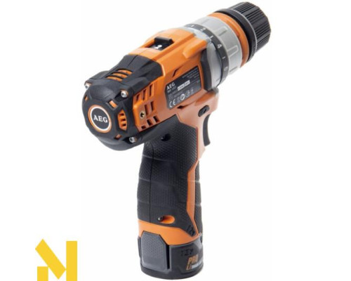 Дриль-шуруповерт акумуляторний AEG BBS12C2LI-202BKIT3