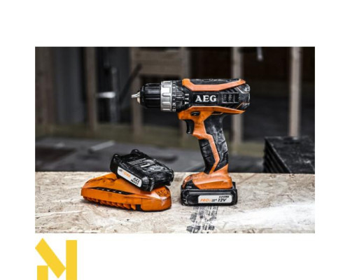 Дриль-шуруповерт аккумуляторний ударний AEG BSB12G3LI-202C