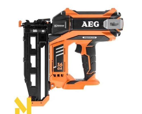 Цвяхозабивач акумуляторний AEG B16N18-0 (без АКБ та ЗП)