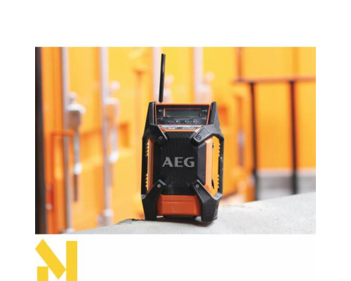 Радіоприймач акумуляторний AEG BR 1218C-0 (без АКБ та ЗП)