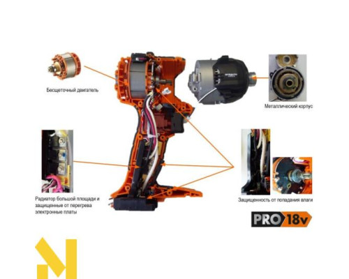 Гвинтоверт акумуляторний AEG BSS18-0P-0 (без АКБ та ЗП)