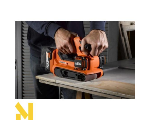 Шліфмашина стрічкова акумуляторна AEG BHBS18-75BL-0 (без АКБ та ЗП)