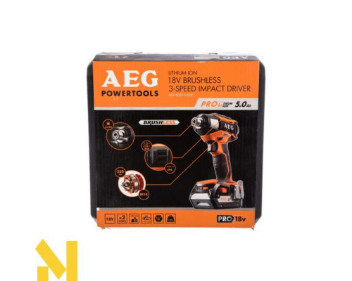 Гвинтоверт акумуляторний AEG BSS18C12ZBL-0