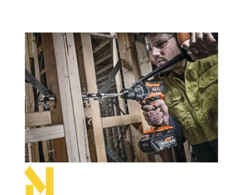 Дриль-шуруповерт аккумуляторний ударний AEG BSB18BLLI-602C