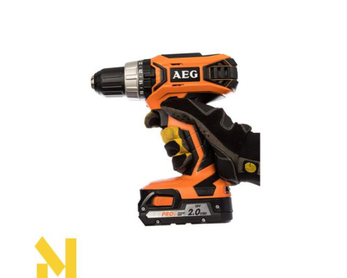 Дриль-шуруповерт аккумуляторний ударний AEG BSB18G3LI-202C