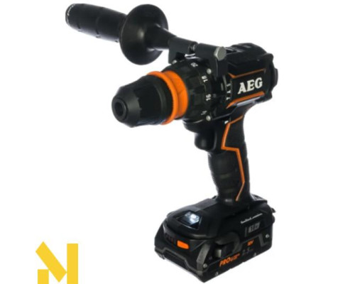 Дриль-шуруповерт аккумуляторний ударний AEG BSB18CBLLELI-252X