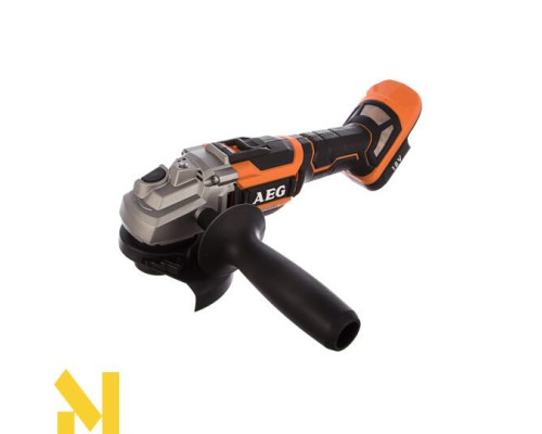 Болгарка (кутова шліфмашина) акумуляторна AEG BEWS18-125BL-0 (без АКБ та ЗП)