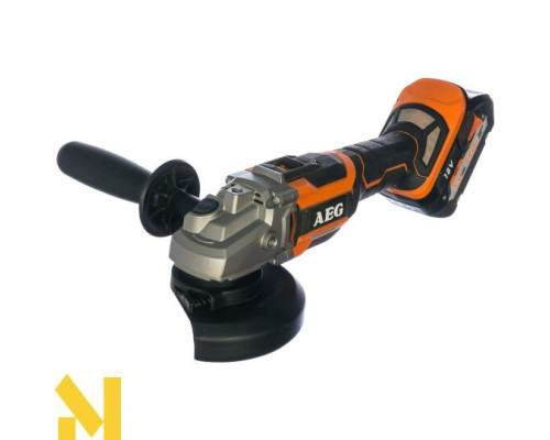 Болгарка (кутова шліфмашина) акумуляторна AEG BEWS18-125BL-502C