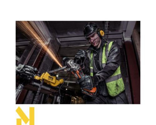 Болгарка (кутова шліфмашина) акумуляторна AEG BEWS18-125BLPX-602C