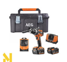 Дриль акумуляторний AEG BSB18C2BL-402TB