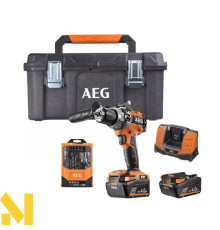 Дриль акумуляторний AEG BSB18C2BL-402TB