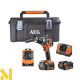 Дриль акумуляторний AEG BSB18C2BL-402TB