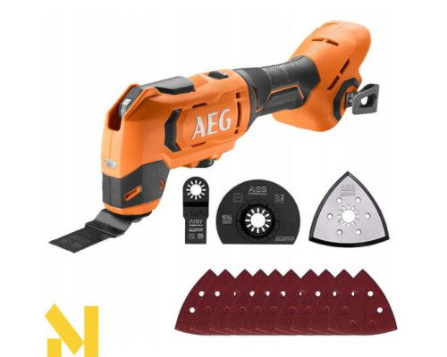 Багатофункціональний інструмент (реноватор) акумуляторний AEG BMT 18-0 (без АКБ та ЗП)