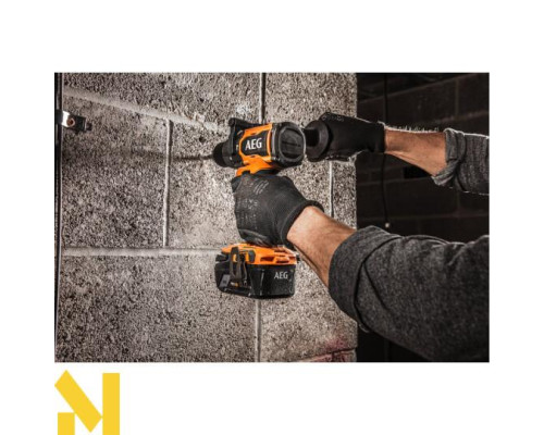 Дриль-шуруповерт аккумуляторний ударний AEG BSB18BL2-0 (без АКБ та ЗП)