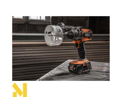 Дриль-шуруповерт аккумуляторний ударний AEG BSB18BL2-0 (без АКБ та ЗП)