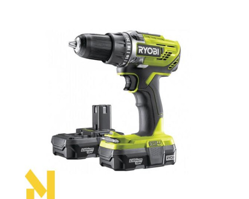 Дриль-шуруповерт акумуляторний Ryobi R18DD3-120S