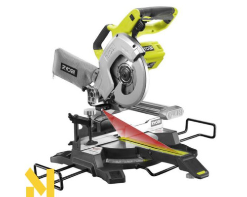 Пила торцювальна акумуляторна Ryobi ONE+ R18MS216-0 18В (без АКБ та ЗП)