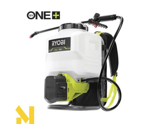 Обприскувач акумуляторний ранцевий Ryobi RY18BPSA-0 ONE+ (без АКБ та ЗП)