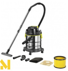 Пилосос акумуляторний Ryobi R18WDV-0 (без АКБ та ЗП)