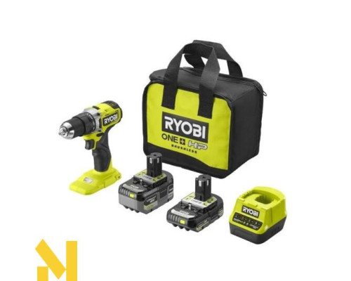 Дриль-шуруповерт ударний акумуляторний Ryobi ONE+ HP RPD18C-242S