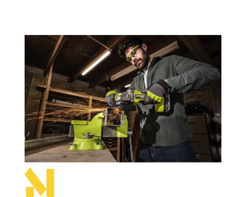 Болгарка (кутова шліфмашина) акумуляторна Ryobi RAG18X-0 (без АКБ та ЗП)