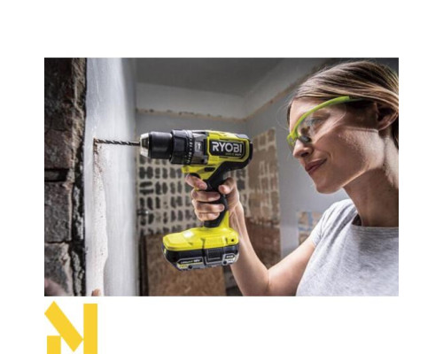 Дриль-шуруповерт ударний акумуляторний Ryobi ONE+ HP RPD18X-242S