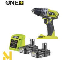 Дриль-шурупокрут акумуляторний Ryobi ONE+ R18PD2-215G