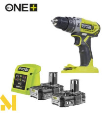 Дриль-шурупокрут акумуляторний Ryobi ONE+ R18PD2-215G