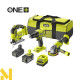 Набір інструментів акумуляторних RYOBI ONE+ RCK183A-242S