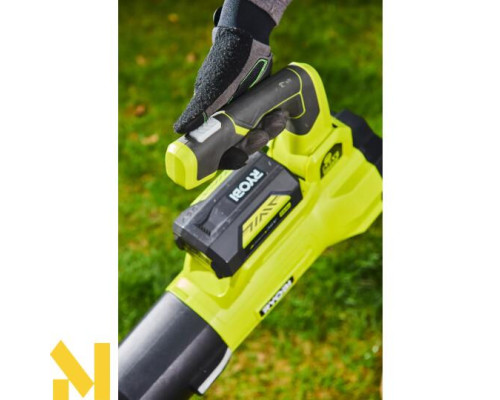 Повітродувка садова акумуляторна Ryobi Max Power RY36BLXA-140P