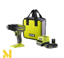 Дриль-шурупокрут акумуляторний Ryobi ONE+ RDD18-1C20S