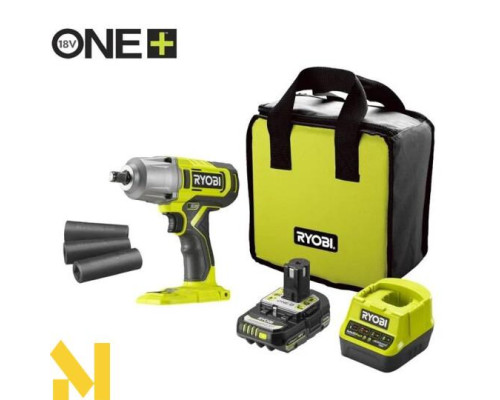 Гайковерт акумуляторний ударний Ryobi ONE+ RIW18-1C20SA3