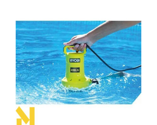 Насос занурювальний акумуляторний Ryobi RY18SPA-0 (без АКБ та ЗП)