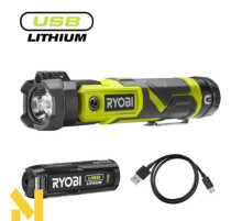 Ліхтар акумуляторний Ryobi USB Lithium RLP4-120G
