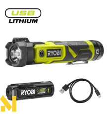 Ліхтар акумуляторний Ryobi USB Lithium RLP4-120G
