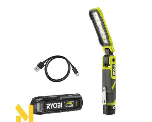 Ліхтар акумуляторний Ryobi USB Lithium RLI4-120G