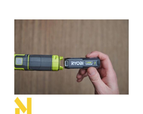 Ліхтар акумуляторний Ryobi USB Lithium RLI4-120G