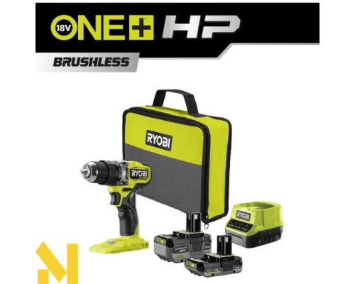 Дриль-шурупокрут акумуляторний Ryobi ONE+ HP RPD18C1-242S
