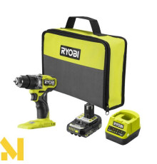 Дриль-шурупокрут акумуляторний Ryobi ONE+ HP RPD18C1-1C20G
