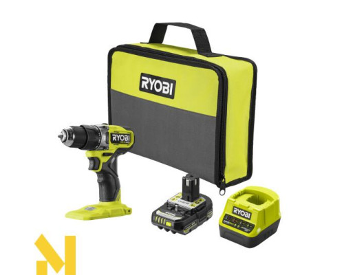 Дриль-шурупокрут акумуляторний Ryobi ONE+ HP RPD18C1-1C20G