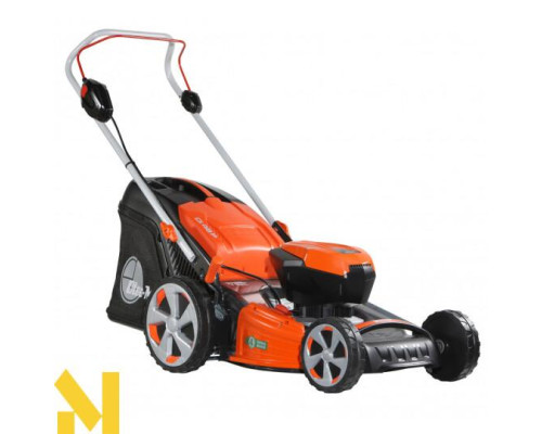 Газонокосарка акумуляторна Oleo-Mac GI 48 P (комплект з 2 АКБ 5 Аг)