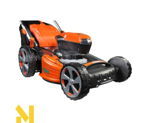 Газонокосарка акумуляторна Oleo-Mac Gi 48 T (2 АКБ 5 Аг та ЗП)