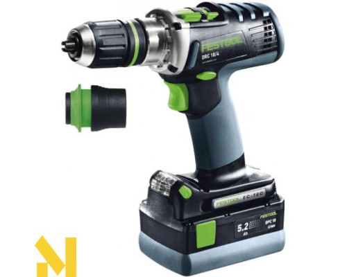 Акумуляторний дриль-шуруповерт FESTOOL DRC 18/4 LI 5,2-PLUS