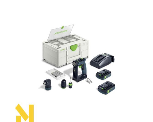 Дриль-шуруповерт акумуляторний Festool CXS 18 C 3,0-Set
