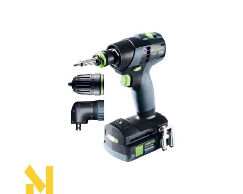 Дриль-шуруповерт акумуляторний Festool TXS 18 C 3,0-Set