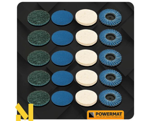 Шліфмашина пряма пневматична Powermat PM-SPMP-90T