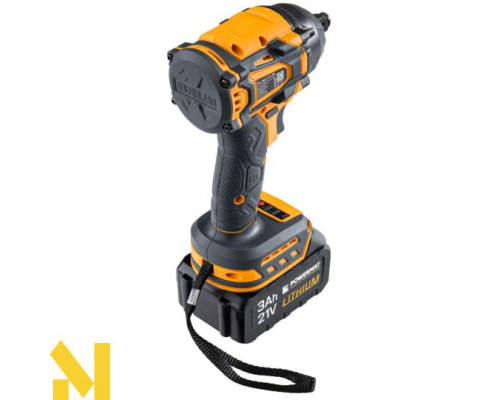 Гайковерт ударний акумуляторний  Powermat PM-AKU-21V-3M